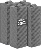 Microfiber Cleaning Cloth, 200 Pack Microfiber Towels by Unimade