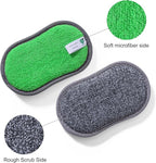 Multipurpose Sponges Kitchen, 6 Pack Reusable Non-Scratch Scrub Sponge - Image 4