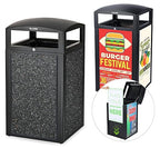 Alpine Outdoor Commercial Trash Can by AlpineIndustries