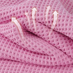 Microfiber Waffle Face Towels, 2 Pieces, Fast Drying, Lint Free - Image 2