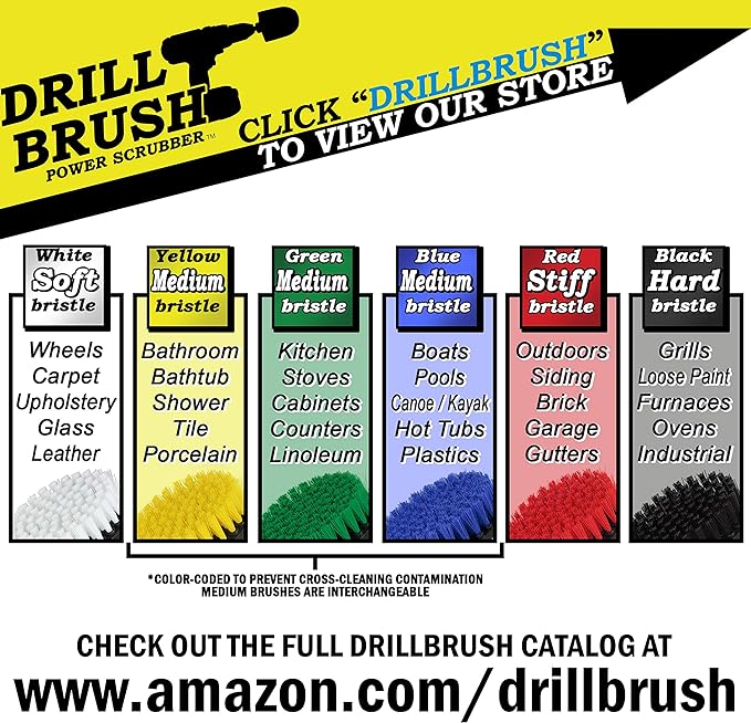 Drillbrush Drill Brush Attachment Set - Image 8