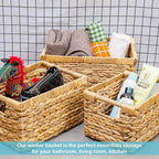 Water Hyacinth Storage Baskets - Image 2