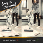 Nevlers 4'x6' White Non Slip Rug Pads | PVC Foam Rug Gripper - Image 6