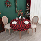 Waterproof Plaid Tablecloth Fabric - Image 7