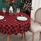 Waterproof Plaid Tablecloth Fabric - Image 8