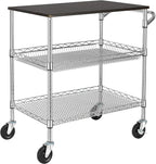 Finnhomy 3 Tier Heavy Duty Commercial Grade Utility Cart by Finnhomy