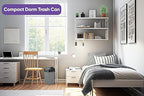 Superio Office Trash Can with Lid 9 Gallon Kitchen Garbage Can Bedroom Waste - Image 7
