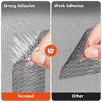 Black Screen Repair Tape, Strong Adhesive Fiberglass Patch Tape Mesh - Image 4