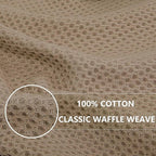 Homaxy 100% Cotton Waffle Weave Kitchen Dish Cloths, Ultra Soft Absorbent Quick - Image 2