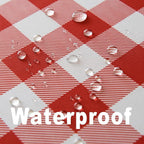Waterproof Plaid Tablecloth Fabric - Image 3