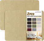 KING MOUNTAIN Coarse Linen Repair Patches, Self-Adhesive Linen Fabric Patches by ForABetterHomeLife