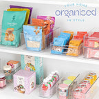 Plastic Food Storage 4 Pack Clear Container Bin - Image 7