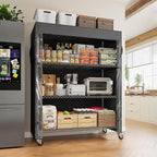 REIBII 4-Tier Storage Shelves Wire Shelving Unit - Image 7