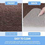 Non-Slip Bathtub Mat, Anti Slip Shower Mat, Fast Drying Bathtub Mats, Foot - Image 4