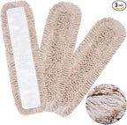 Matthew Cleaning 36'' Cotton Dust Mop Refill Washable Thick Tufted Replacement by MATTHEWCLEANINGPRODUCTS