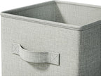 4 Pack Foldable Fabric Closet Storage Bins, 11Inch Organizer Cubes - Image 6