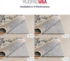 RUGPADUSA - Dual Surface - 3' Round - 3/8" Thick - Felt + Rubber - Enhanced - Image 4
