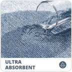 Bath Mat, Ultra Thin Bathroom Runner Rugs, Large Bath Mats - Image 3