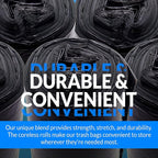 Reli. 16-25 Gallon Trash Bags | 500 Bags | Black | Home, Kitchen | Strong | - Image 3