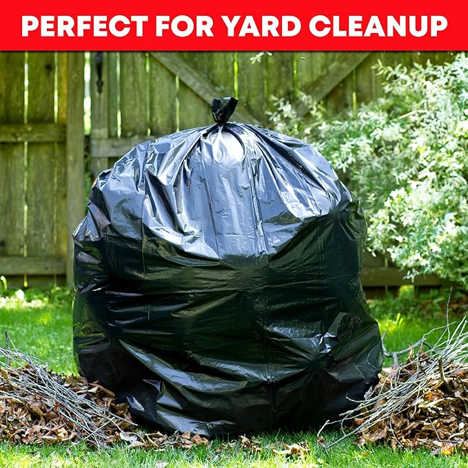 Veska 65 Gallon Trash Bags for Toter, Extra Large 64 Gallon Heavy Duty - Image 3