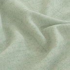 YoungsTex Light Green Linen Semi Sheer Curtains 84 Inch Length 2 Panels - Image 8