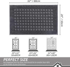 BEQHAUSE Waffle Door Mats Indoor 20"x32", Dog Mat - Image 2