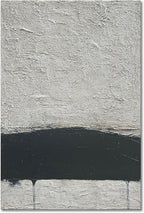 NANKAI Hand-painted Minimalism Black and Gray Art Oil painting Canvas Abstract by NANKAIOilPaintingArt