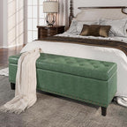 Storage Ottoman Bench, 51-Inch Large Storage Bench - Image 3