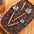 4PCS Wood Scoops for Jars Wooden Scoops for Canisters 2Tbsp + 1Tbsp Measuring - Image 4