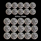 25PCS Bathroom Mesh Sink Drain Strainer, 2.75" & 2.125'' Stainless Steel Slop - Image 6