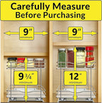 LYNK PROFESSIONAL® Pull Out Spice Rack Organizer - Image 4