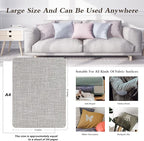 KING MOUNTAIN Fine Linen Fabric Patches, Self-Adhesive, 8x11 inch, - Image 4