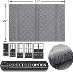 REFETONE Indoor Doormat, Front Back Door Mat 20"x32" Absorbent Rubber Backing - Image 2