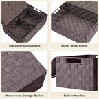 Storage Bins Baskets for Organizing - Image 4