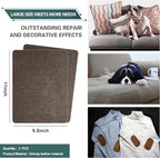 Azobur Couch Patch Repair Fabric, Microfiber Fabric, Self-Adhesive, - Image 2