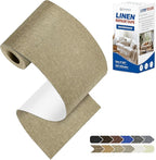 KING MOUNTAIN Linen Repair Patches, Self-Adhesive Fabric Patches, 4 X 63 inch by ForABetterHomeLife