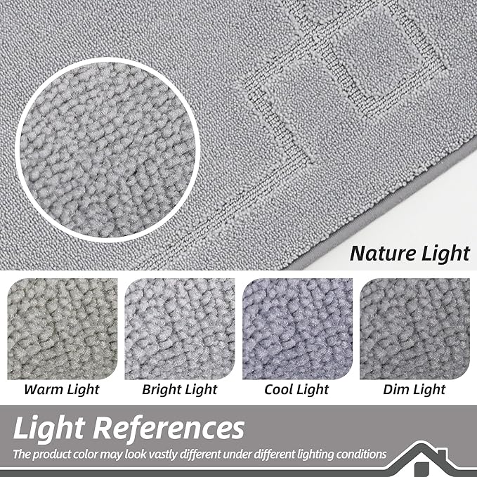 BEQHAUSE Door Mat 20" x 32", Non-Slip Door Mats Indoor Entryway Rugs Washable - Image 8