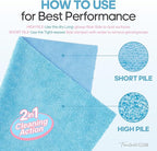 Fantasticlean XL Tear-Away Microfiber Cleaning Cloth Roll, Thick & Large - Image 5