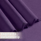 Tollpiz Sheer Door Curtains Closet Linen Textured Curtains Sheer Doorway Light - Image 8
