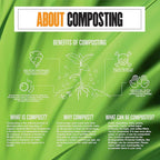 BioBag The Original Compostable Bag, 8 Gallon, 100% Certified Compostable Trash - Image 6