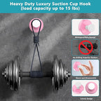 Suction Cup Hooks for Shower, Removable No Drill Towel Hooks, Upgraded 15 lbs - Image 6