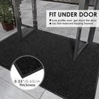 4′ x 12′ Front Door Mat Indoor Outdoor Entrance, Commercial Floor Mat Heavy - Image 4