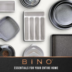 BINO | Woven Plastic Basket | Small, Space - Image 9