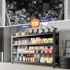 5000LBS Storage Shelves, Adjustable Industrial Shelving, 4 Tier Metal Shelving - Image 8