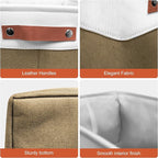 13in Open Fabric Storage Basket - Image 3