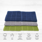 100% Cotton Terry Dish Cloth & Dish Towel, 6 Pack, Super Soft and Absorbent - Image 2