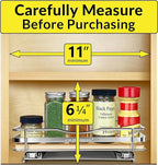 LYNK PROFESSIONAL® Élite™ Pull Out Spice Rack Organizer - Image 4