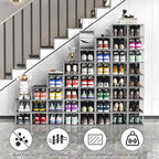 10 Pack Hard Sturdy Thickened Rigid XX Large Shoe Storage Organizer - Image 2