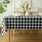 Waterproof Plaid Tablecloth Fabric - Image 3