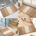 Kitinjoy Indoor Outdoor Door Mat, 48x32 Non-Slip Absorbent Dirt Trapper - Image 6